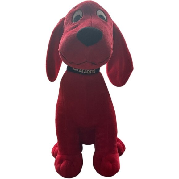Clifford Plush Toy & Clifford And The Missing Beach Ball Scholastic Kohls Cares - Picture 3 of 10